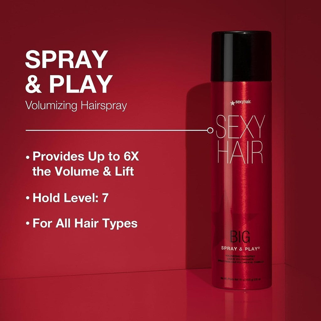 Sexy Hair Big Spray & Play Volumizing Hairspray 43g