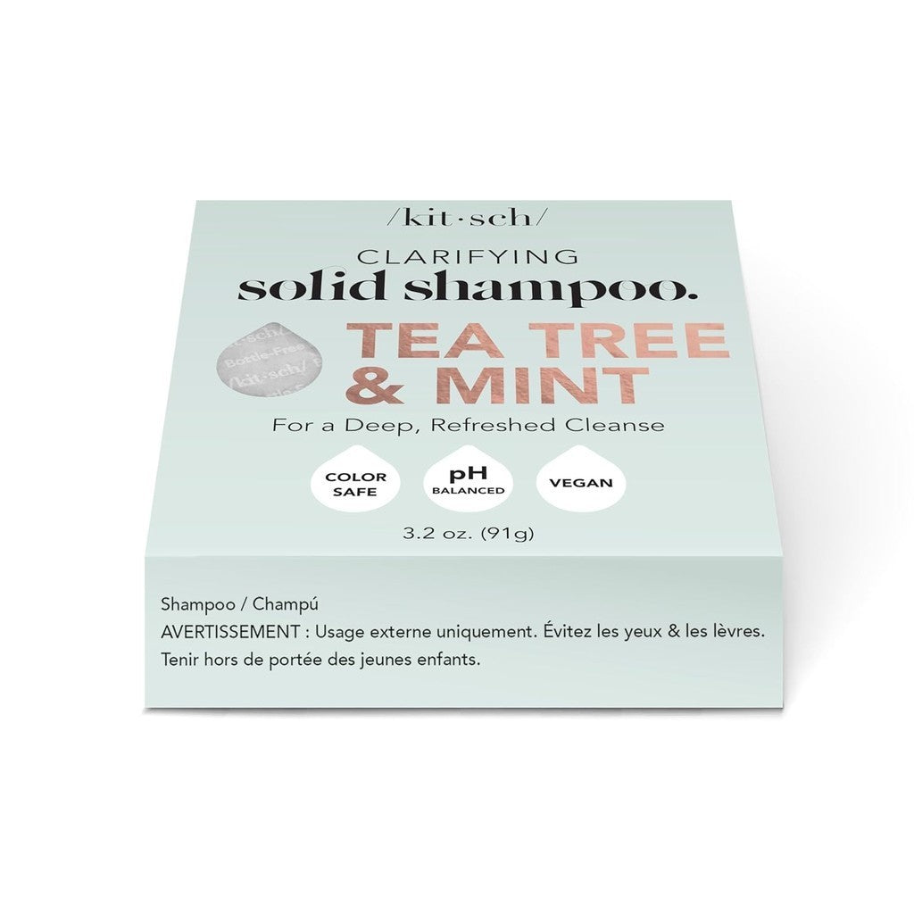 Kitsch Clarifying Solid Shampoo Tea Tree & Mint 91g