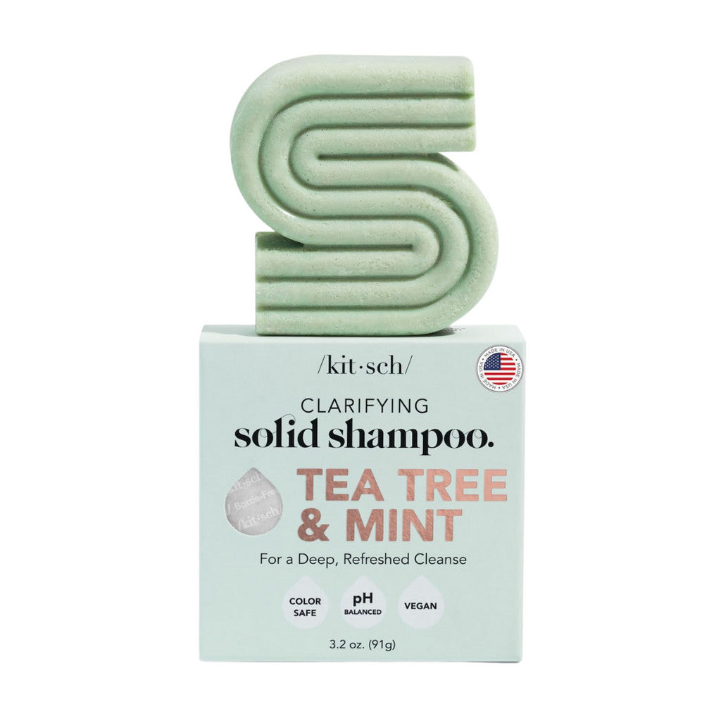 Kitsch Clarifying Solid Shampoo Tea Tree & Mint 91g