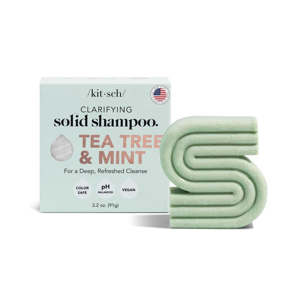 Kitsch Clarifying Solid Shampoo Tea Tree & Mint 91g