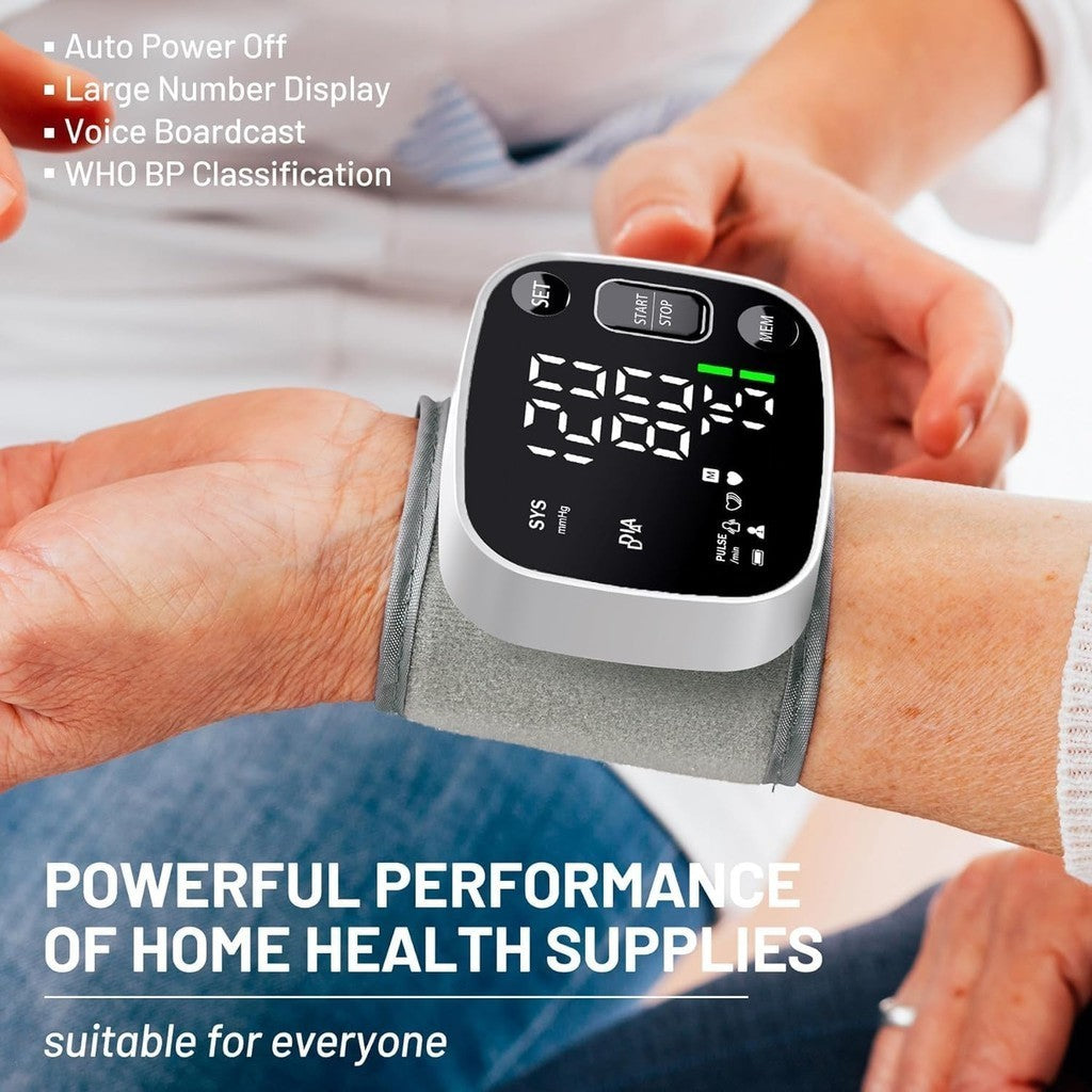 Oklar Digital Wrist Blood Pressure Monitor