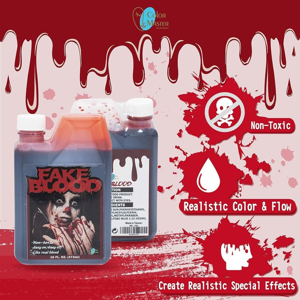 Color Master Washable Fake Blood 473ml