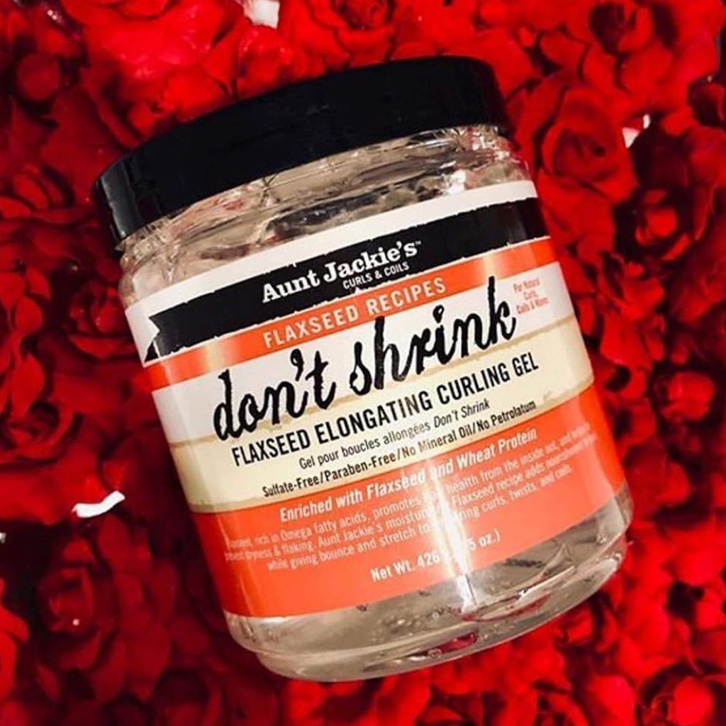 Aunt Jackie's Dont Shrink Flaxseed Elongating Curling Gel 426g (15 oz)