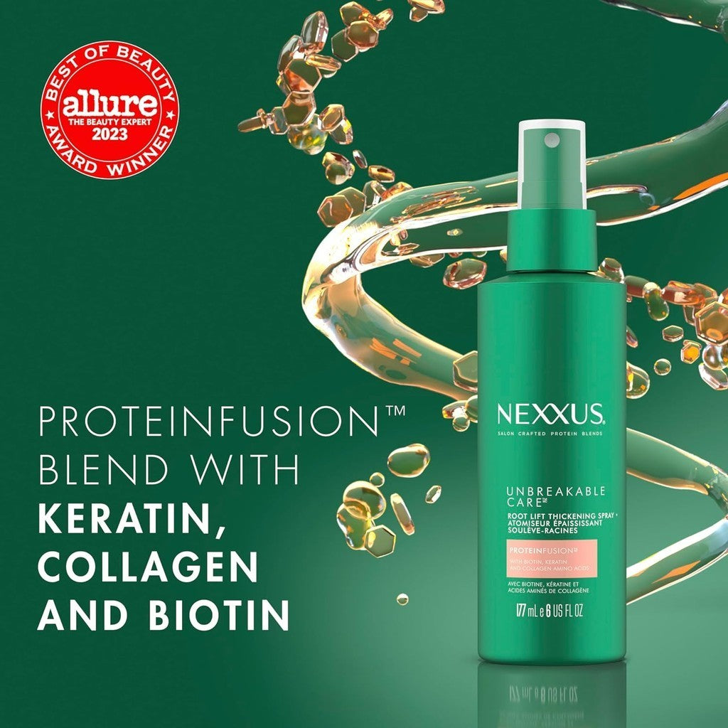 Nexxus Unbreakable Care Root Lift Thickening Spray  177ml