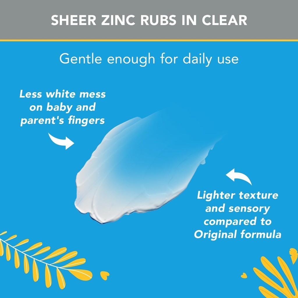 Triple Paste Diaper Rash Relief Sheer Zinc Less White Mess 2 oz (57g)