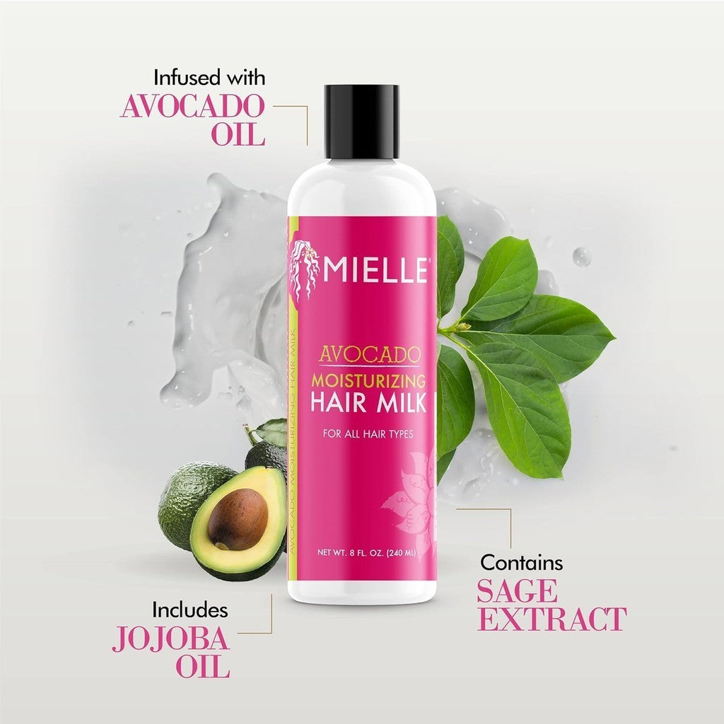 Mielle Avocado Moisturizing Hair Milk For All Hair Styles 8 fl oz (240ml)