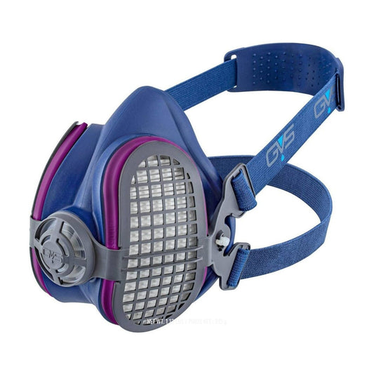 GVS filter Light P100 SPR457 with Replaceable Filters Half Mask Respirator M/L Size (1 Count)