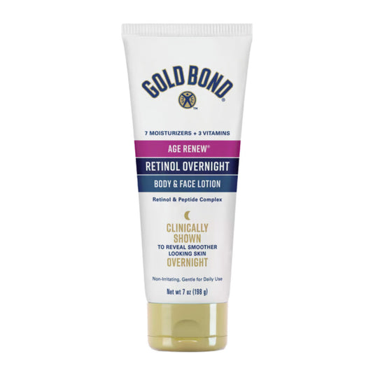 Gold Bond Retinol Overnight Body & Face Lotion 7 oz (198g)
