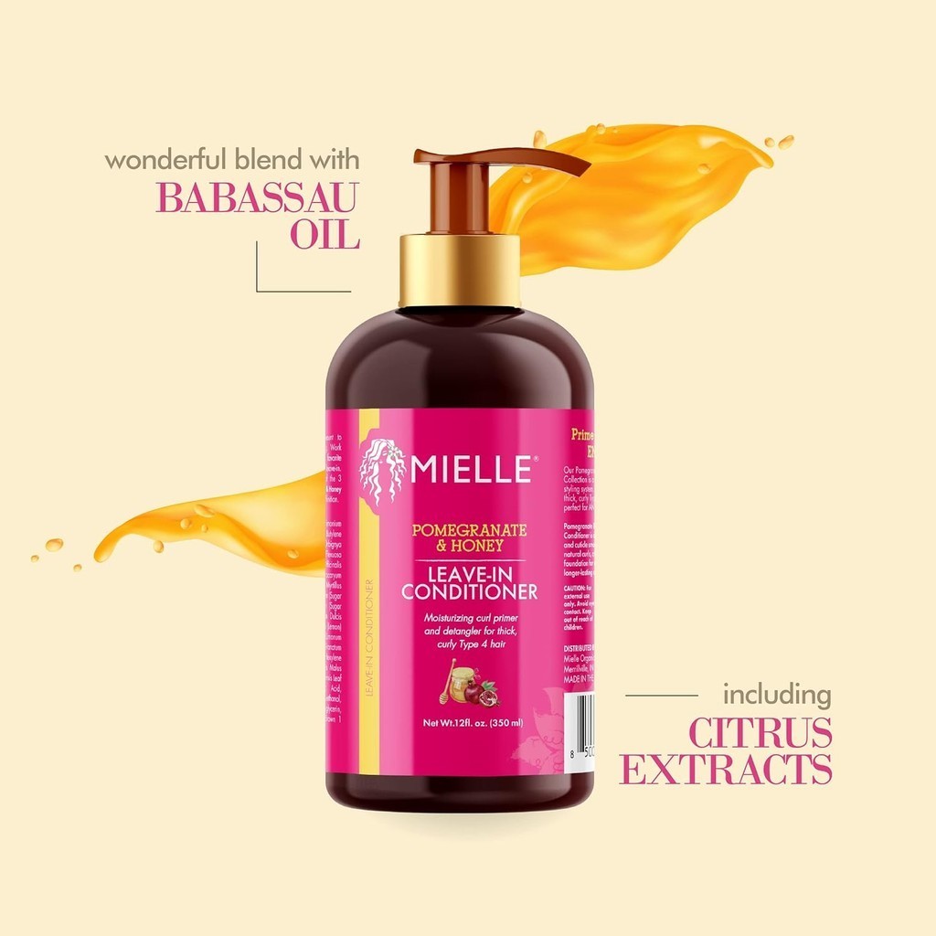 Mielle Pomegranate & Honey Leave-In Conditioner 12 fl oz (355ml)
