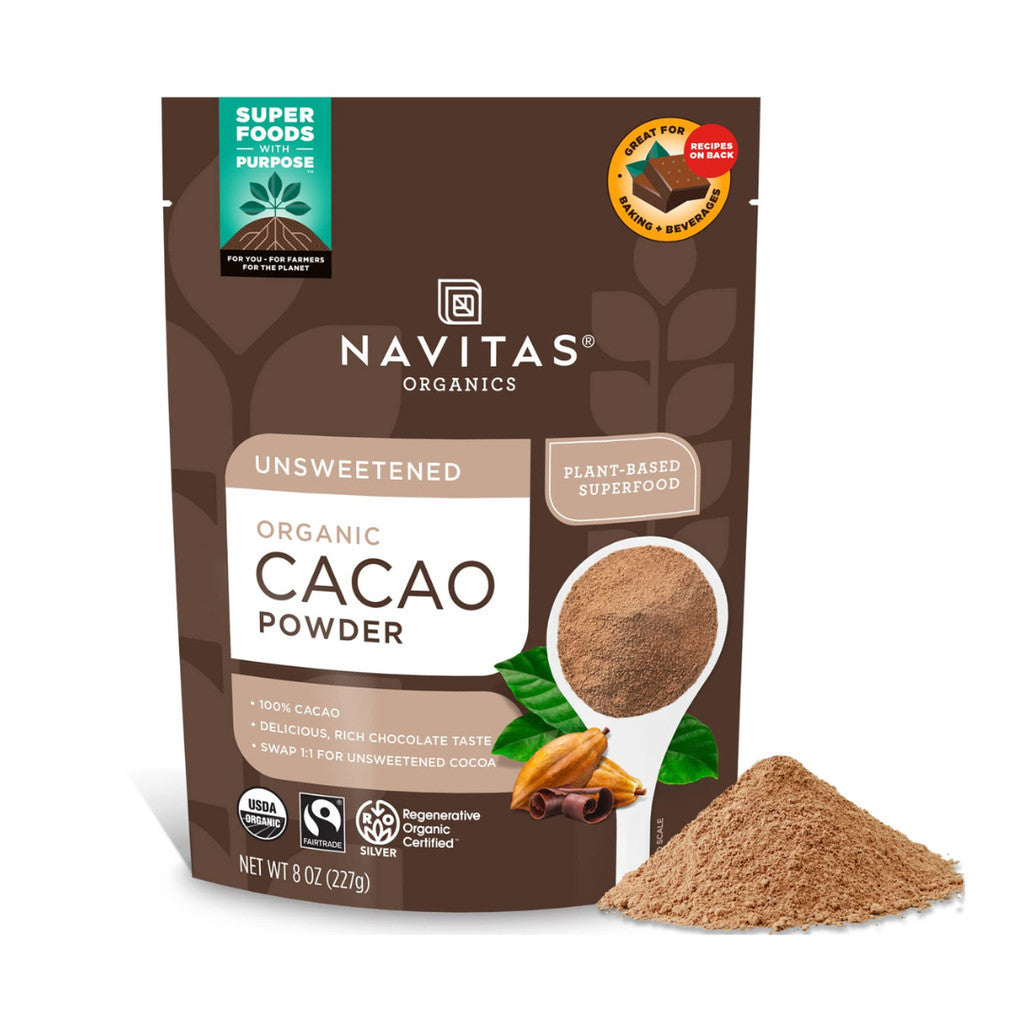 Navitas Organic Cacao Powder Unsweetened 8oz / 227g