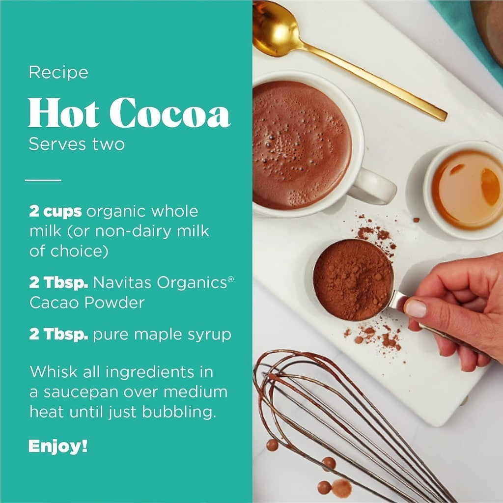Navitas Organic Cacao Powder Unsweetened 8oz / 227g