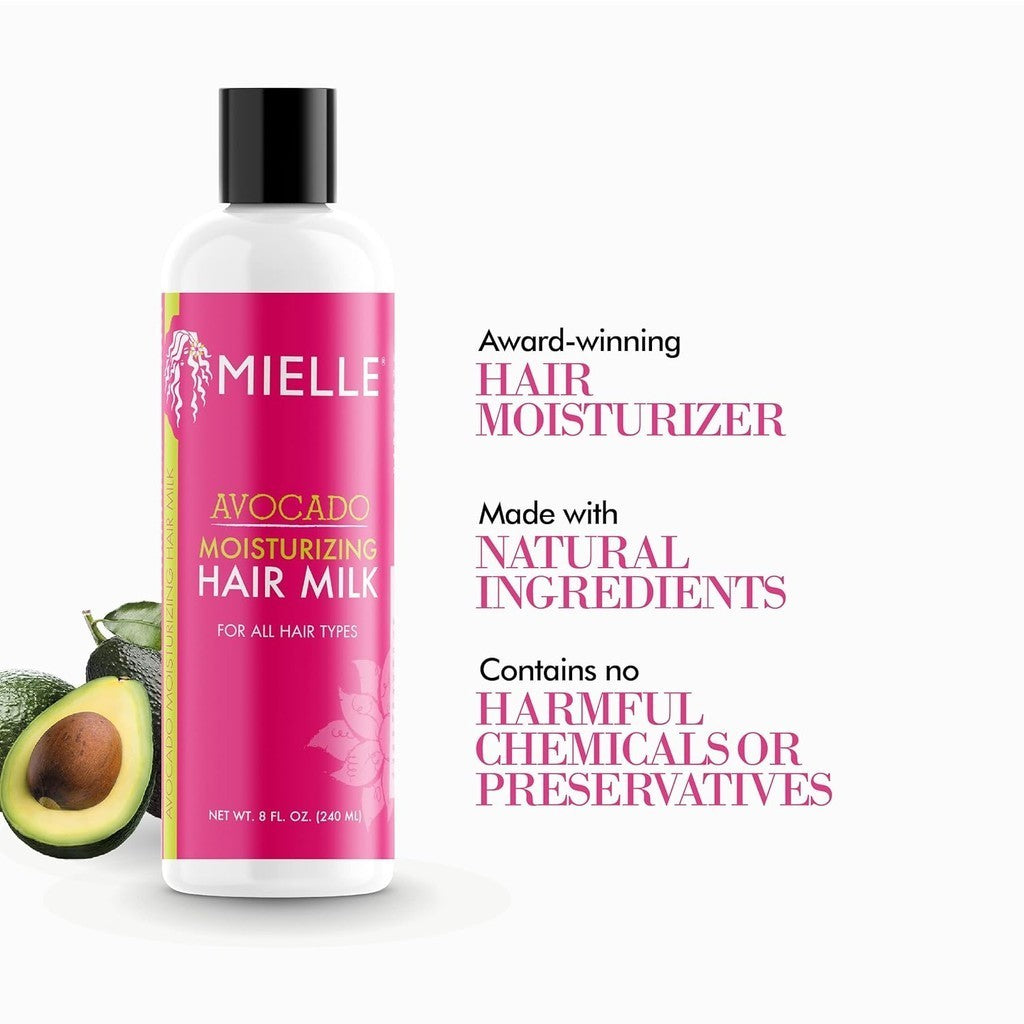 Mielle Avocado Moisturizing Hair Milk For All Hair Styles 8 fl oz (240ml)