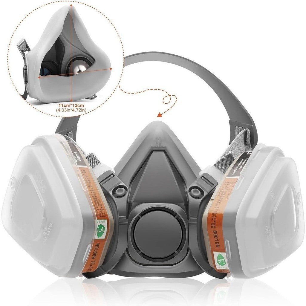 Ranksing 6200 Respirator Mask  (Reusable) 1 Count