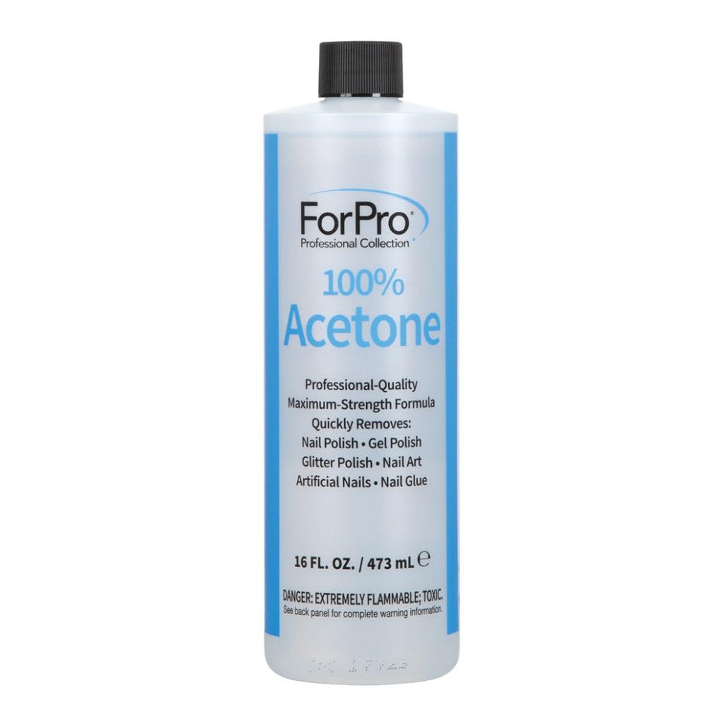 ForPro 100% Acetone Quick Removes Nail Polish 16 fl oz / 473ml