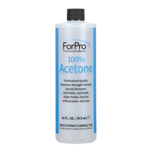ForPro 100% Acetone Quick Removes Nail Polish 16 fl oz / 473ml