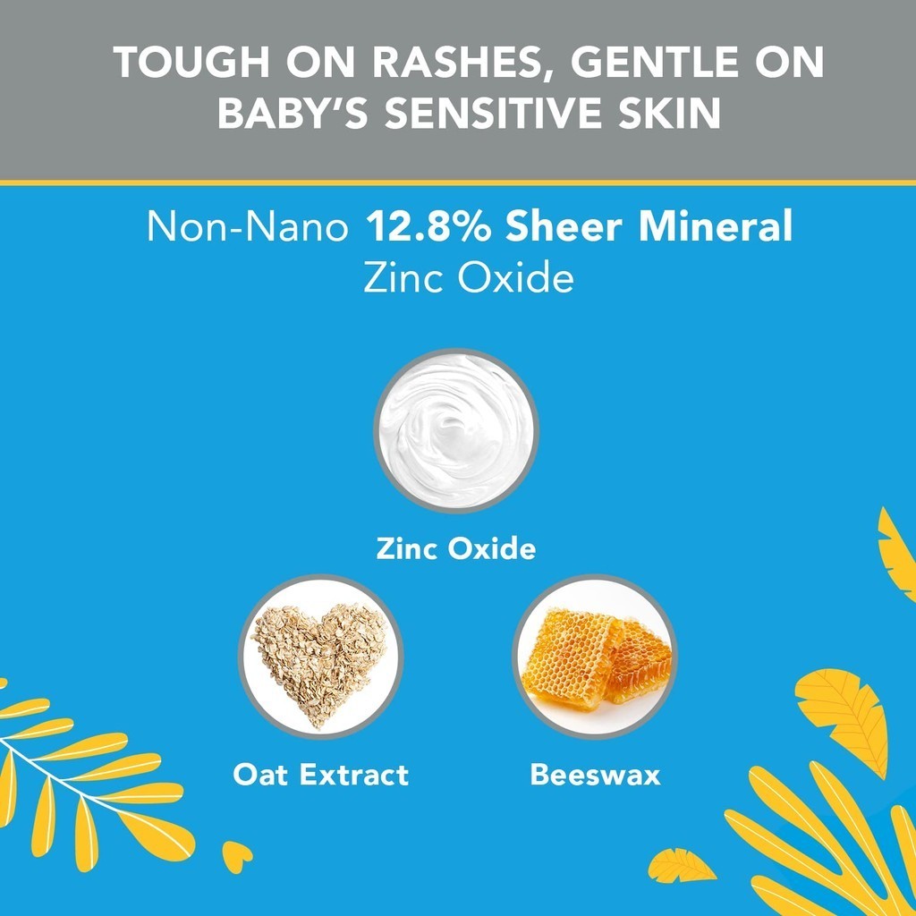 Triple Paste Diaper Rash Relief Sheer Zinc Less White Mess 2 oz (57g)