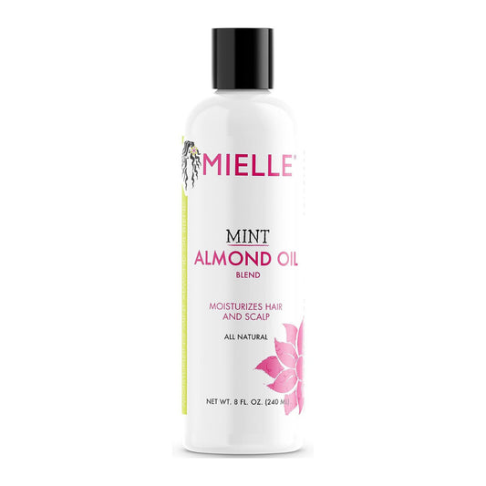 Mielle Mint Almond Oil Blend Moisturizes Hair And Scalp All Natural 8 fl oz / 240ml