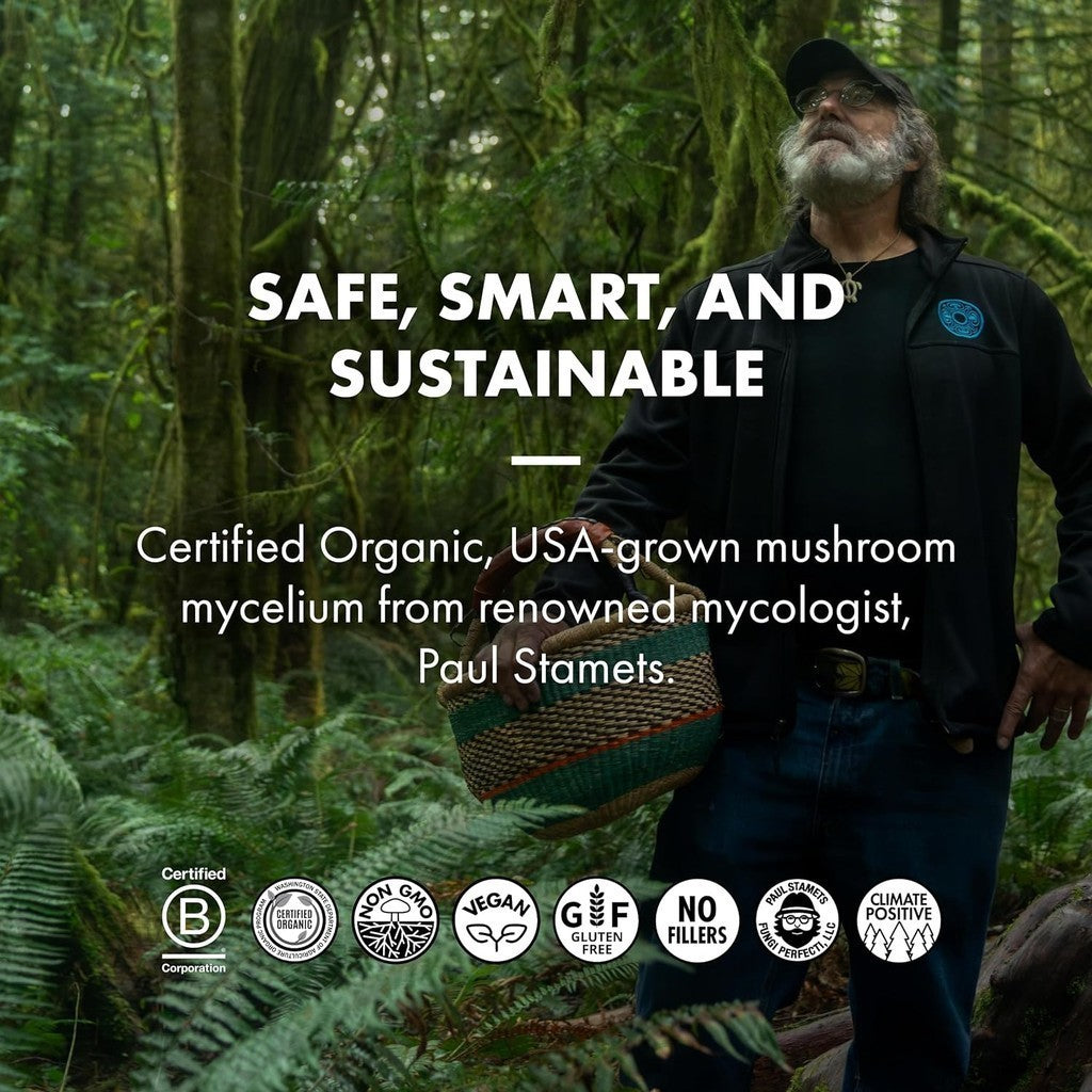 Host Defense Mushrooms Lion's Mane Supplement (30 Capsules)