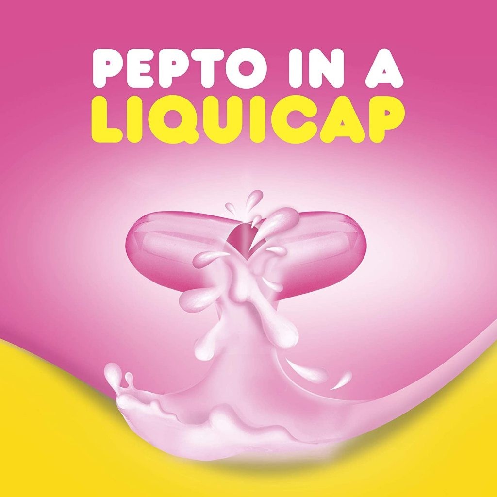 Pepto Bismol LiquiCaps 5-Symptoms Relief