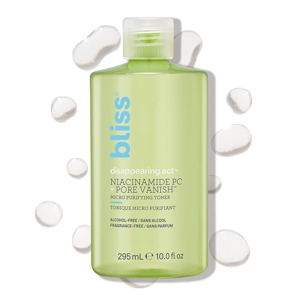 Bliss Niacinamide PC + Pore Vanish Micro Purifying Toner 295ml / 10.0 fl oz