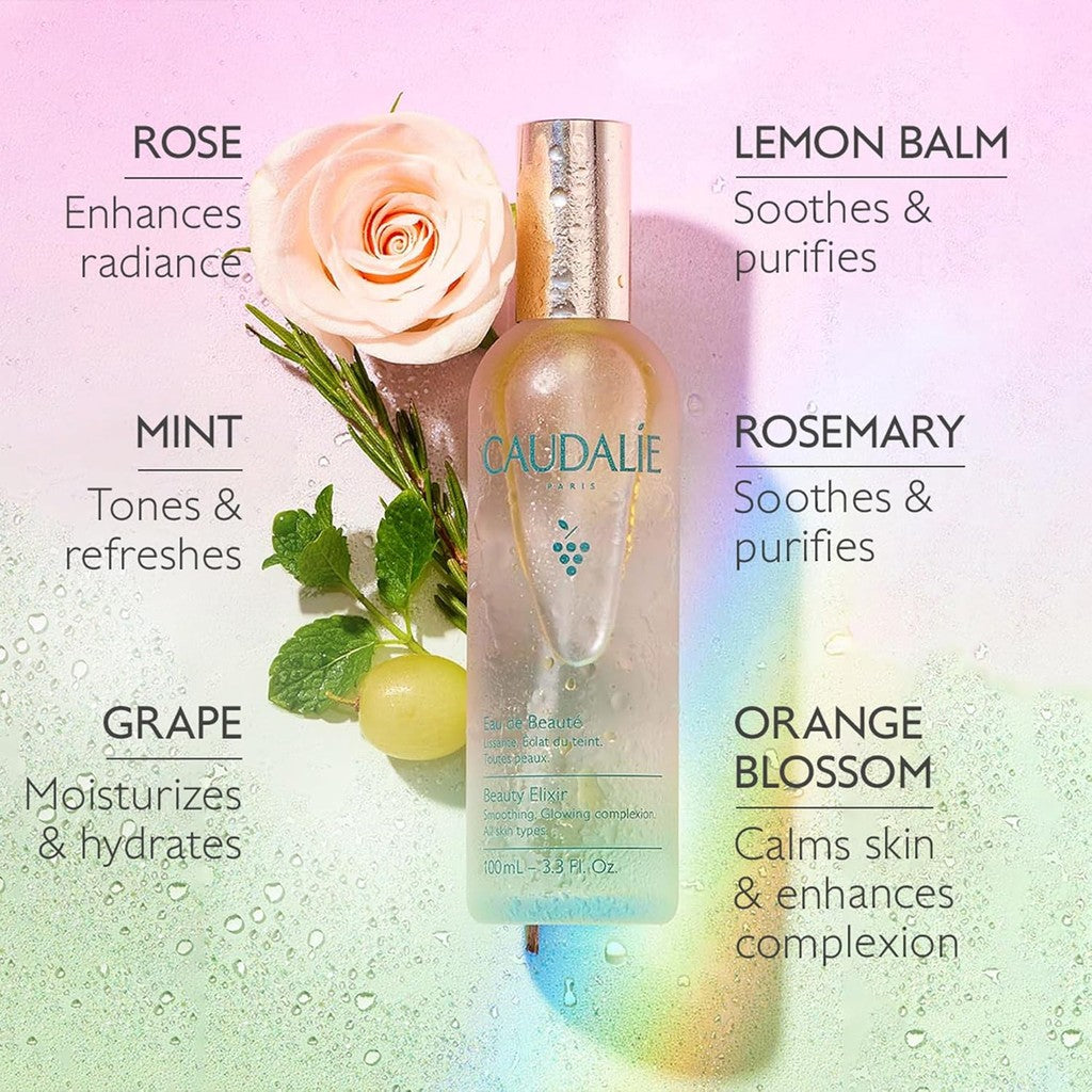 Caudalie Mini Beauty Elixir Glow Face Mist, 30 ml / 1 fl. oz.