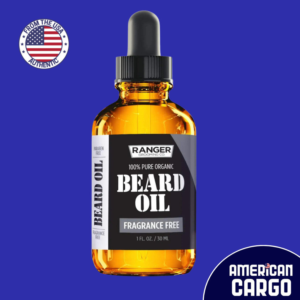 RANGER OIL Beard Oil & Leave In Conditioner for Groomed Beards and Mustaches, 1 oz