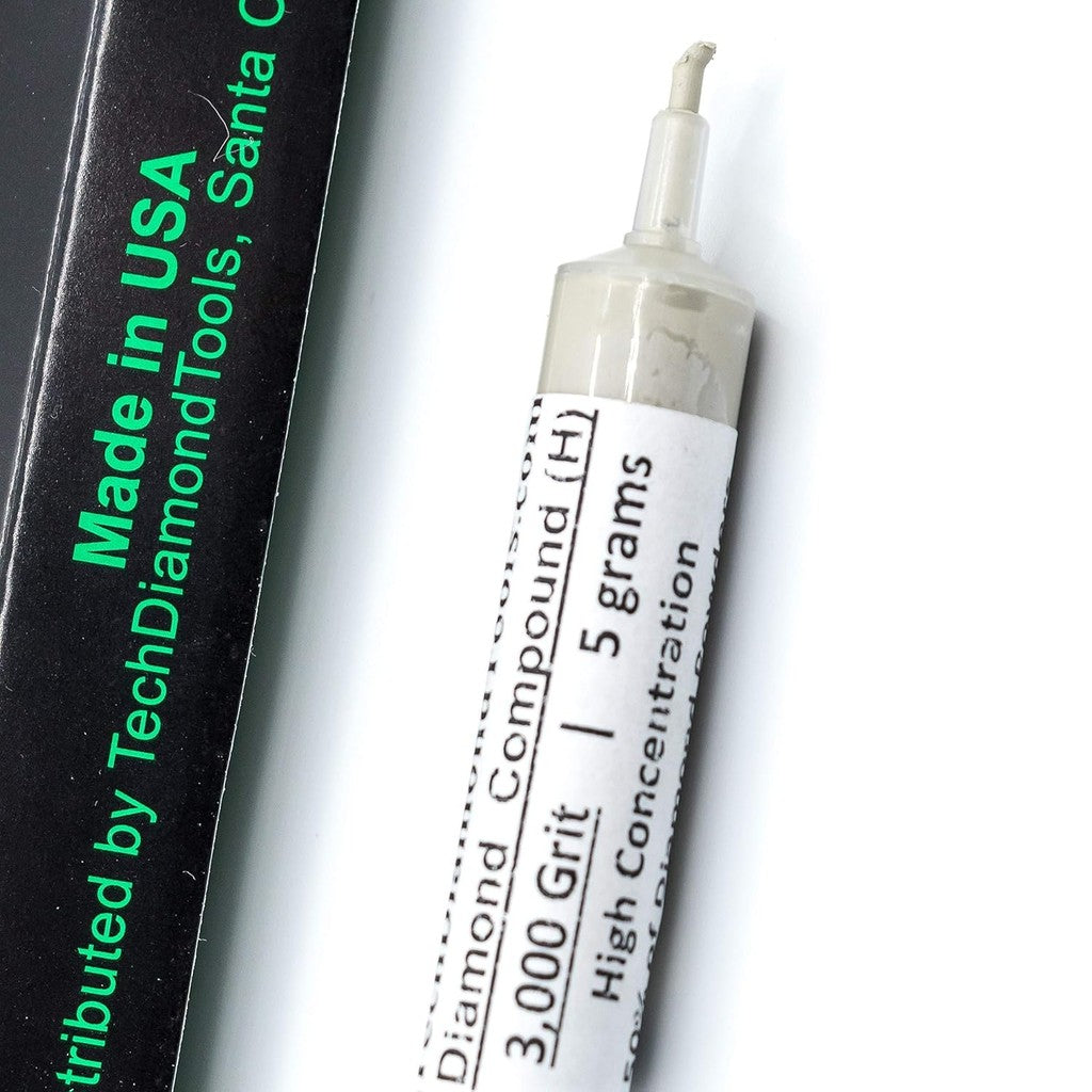 Tech Diamond Tools Diamond Polishing Compound Polishing Paste 3,000 Grit, 5 g