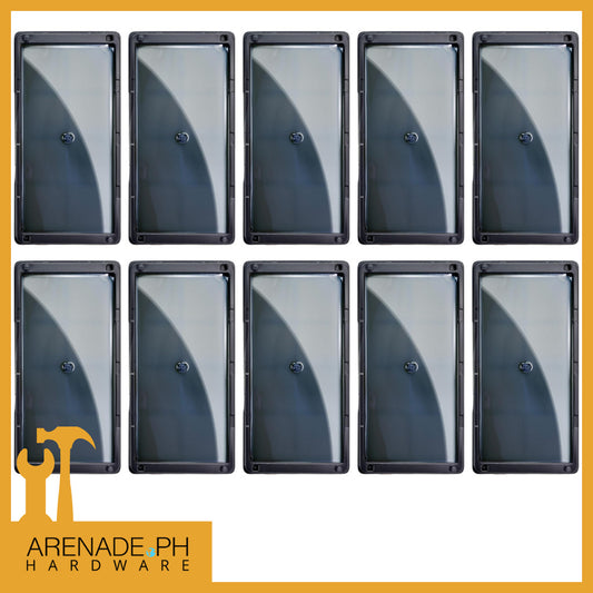 Catchmaster Pre-baited Adhesive Plastic Trays Glue Traps for Rat, Mouse, Snake,  10 Traps