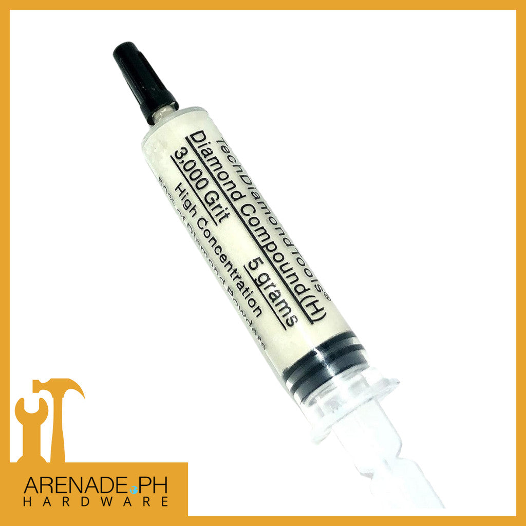 Tech Diamond Tools Diamond Polishing Compound Polishing Paste 3,000 Grit, 5 g