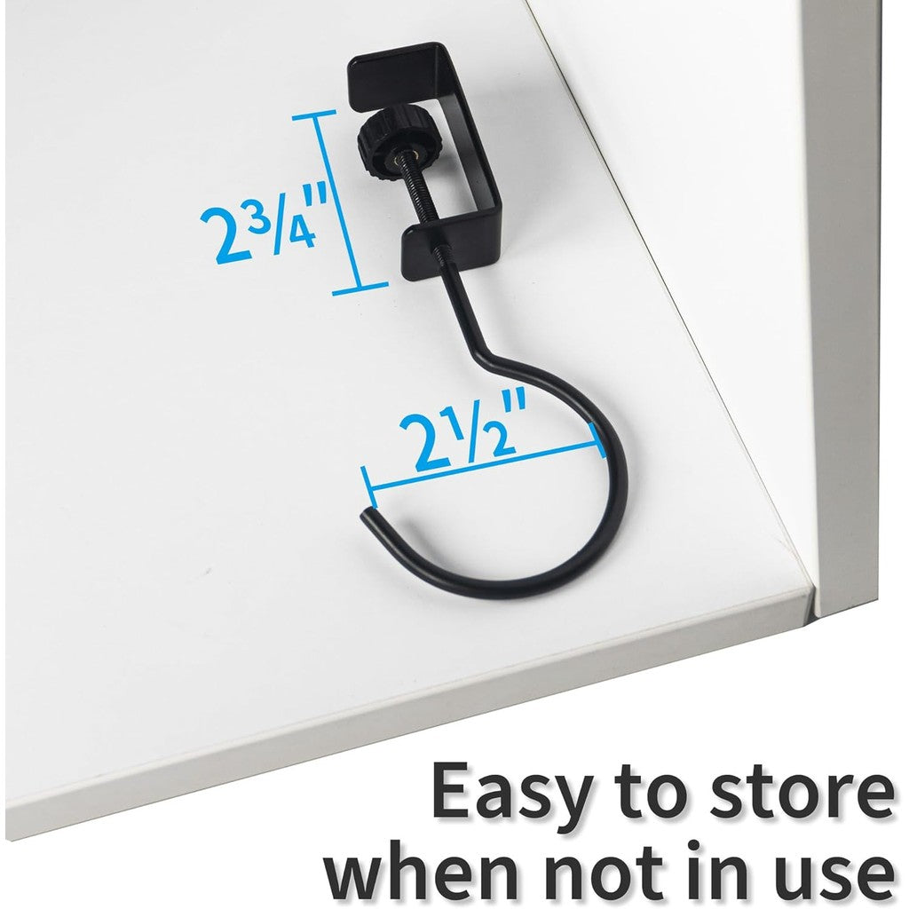 Adjustable Banana Holder for Cabinet, Metal Hanger for Home and Kitchen Black, 1 Pack