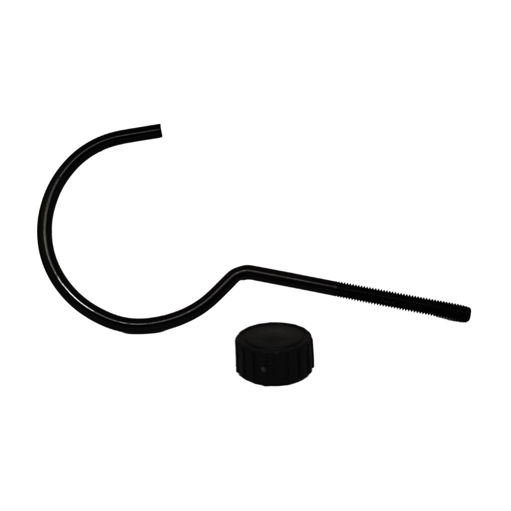 Adjustable Banana Holder for Cabinet, Metal Hanger for Home and Kitchen Black, 1 Pack