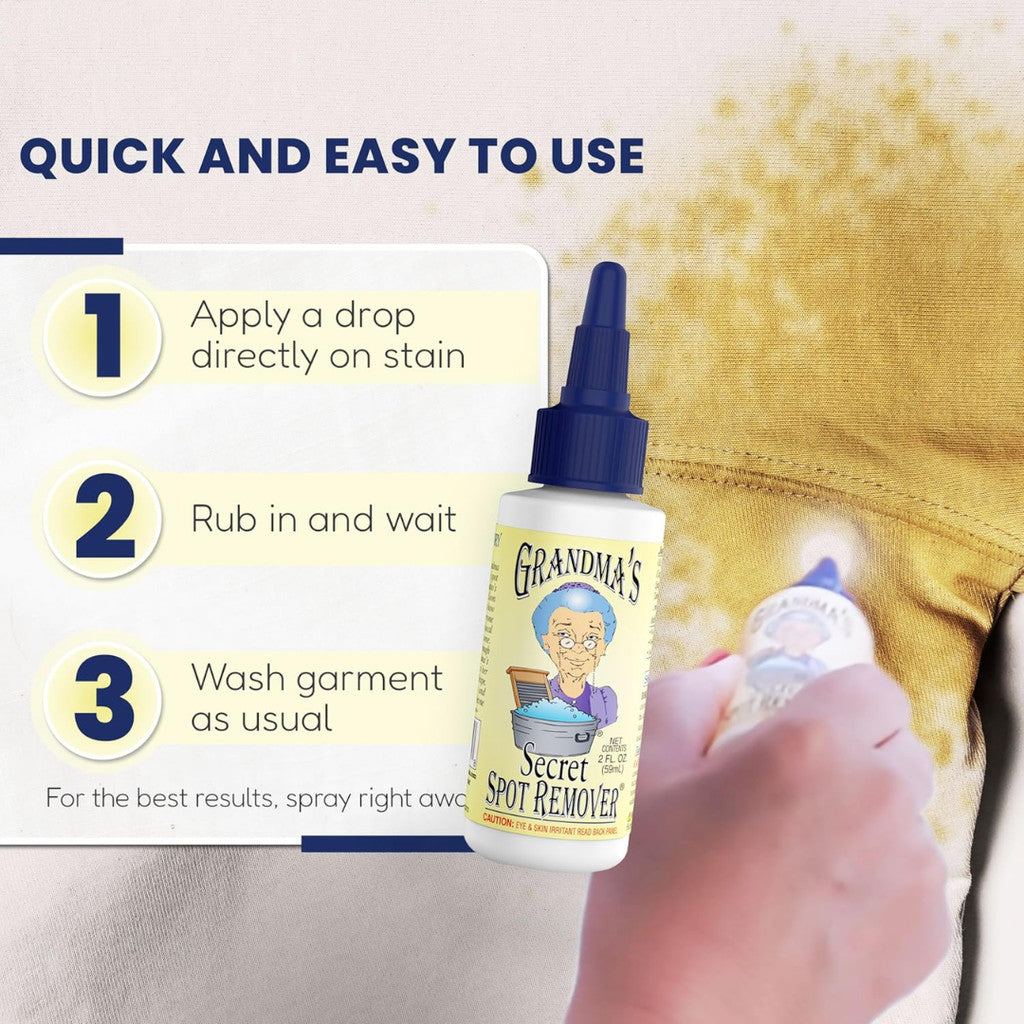 Grandma's Secret Laundry Spot Remover, 2 oz / 59 ml