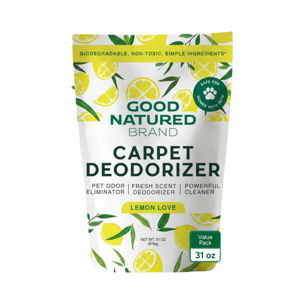 Good Natured Brand Carpet Deodorizer Lemon Love, 31 oz / 878 g