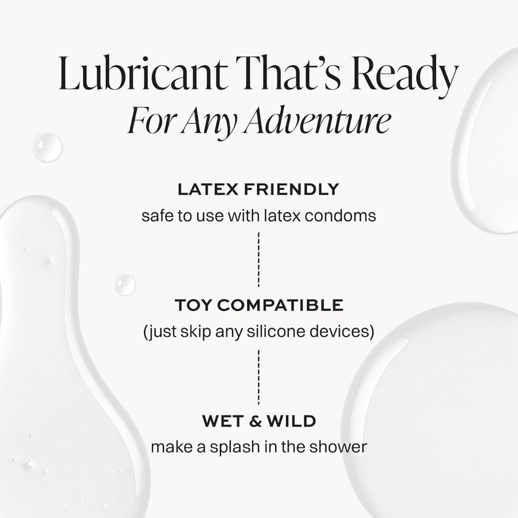 Wet Pure Silicone Platinum Luxury Personal Lubricant, 9 oz / 266 ml