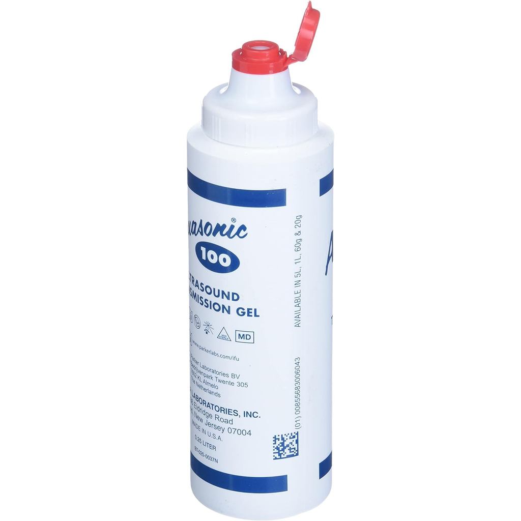 Aquasonic 100 Ultrasound Transmission Gel Water Soluble 250ml / 8.5 oz