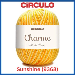 Circulo Yarns CHARME 100% Brazilian Virgin Cotton Yarn 433 yds / 396 m