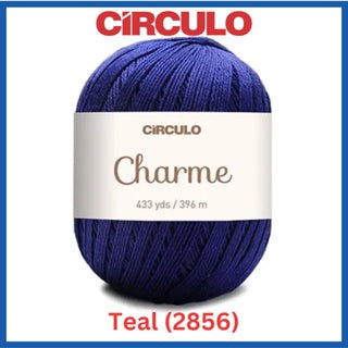 Circulo Yarns CHARME 100% Brazilian Virgin Cotton Yarn 433 yds / 396 m