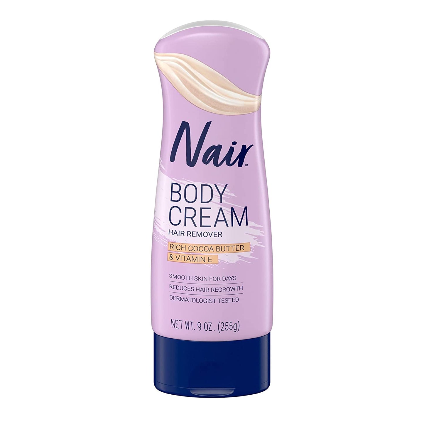 Nair Body Cream Hair Remover Rich Cocoa Butter & Vitamin E Smooth Skin For Days - 255g