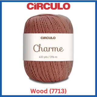 Circulo Yarns CHARME 100% Brazilian Virgin Cotton Yarn 433 yds / 396 m