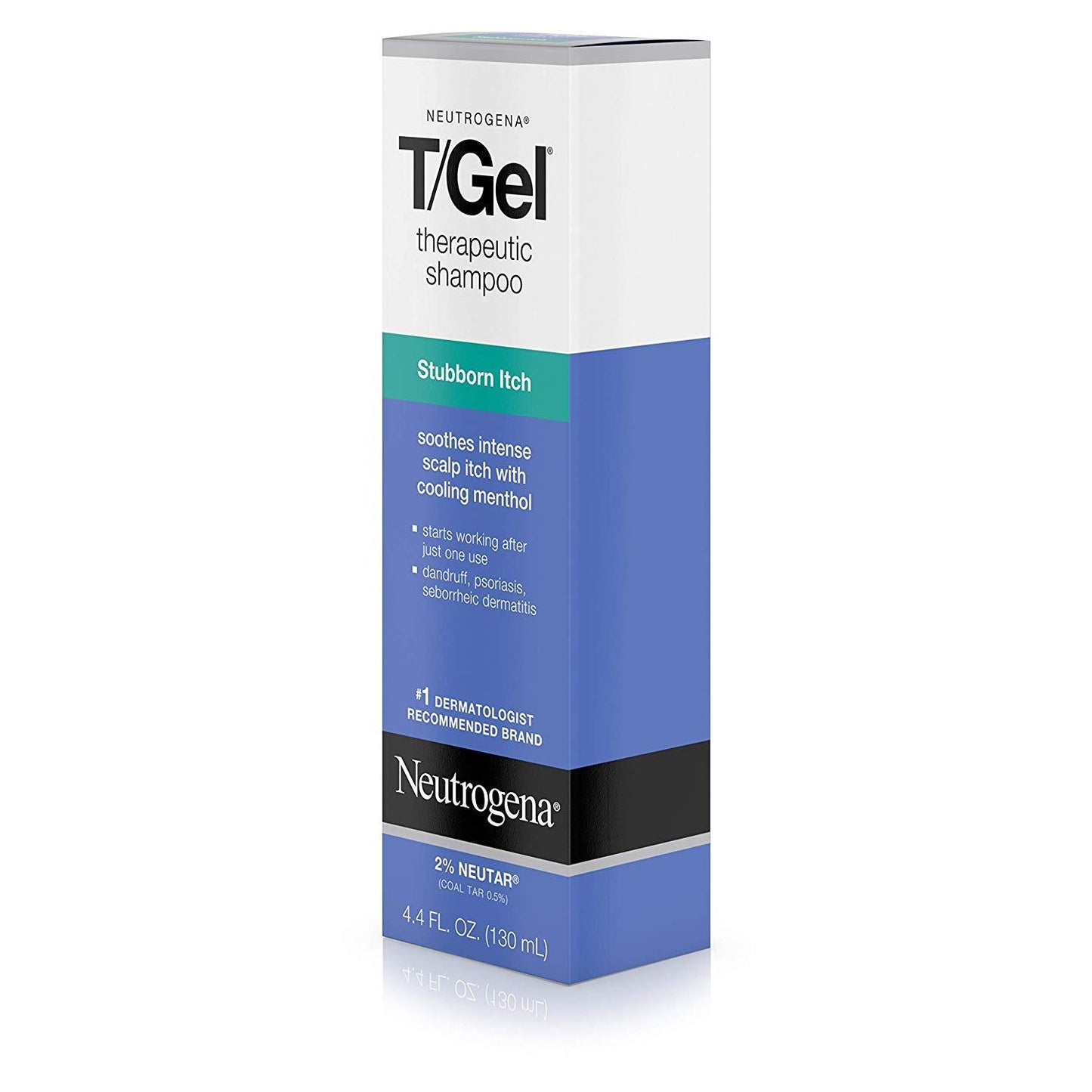 Neutrogena T/Gel Therapeutic Stubborn Itch Shampoo, Anti-Dandruff Treatment with Cooling Menthol 4.4 fl. oz