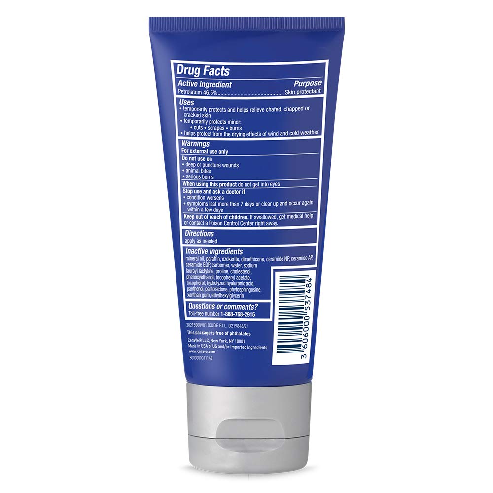 CeraVe Healing Ointment Cracked Skin Repair, 3 oz