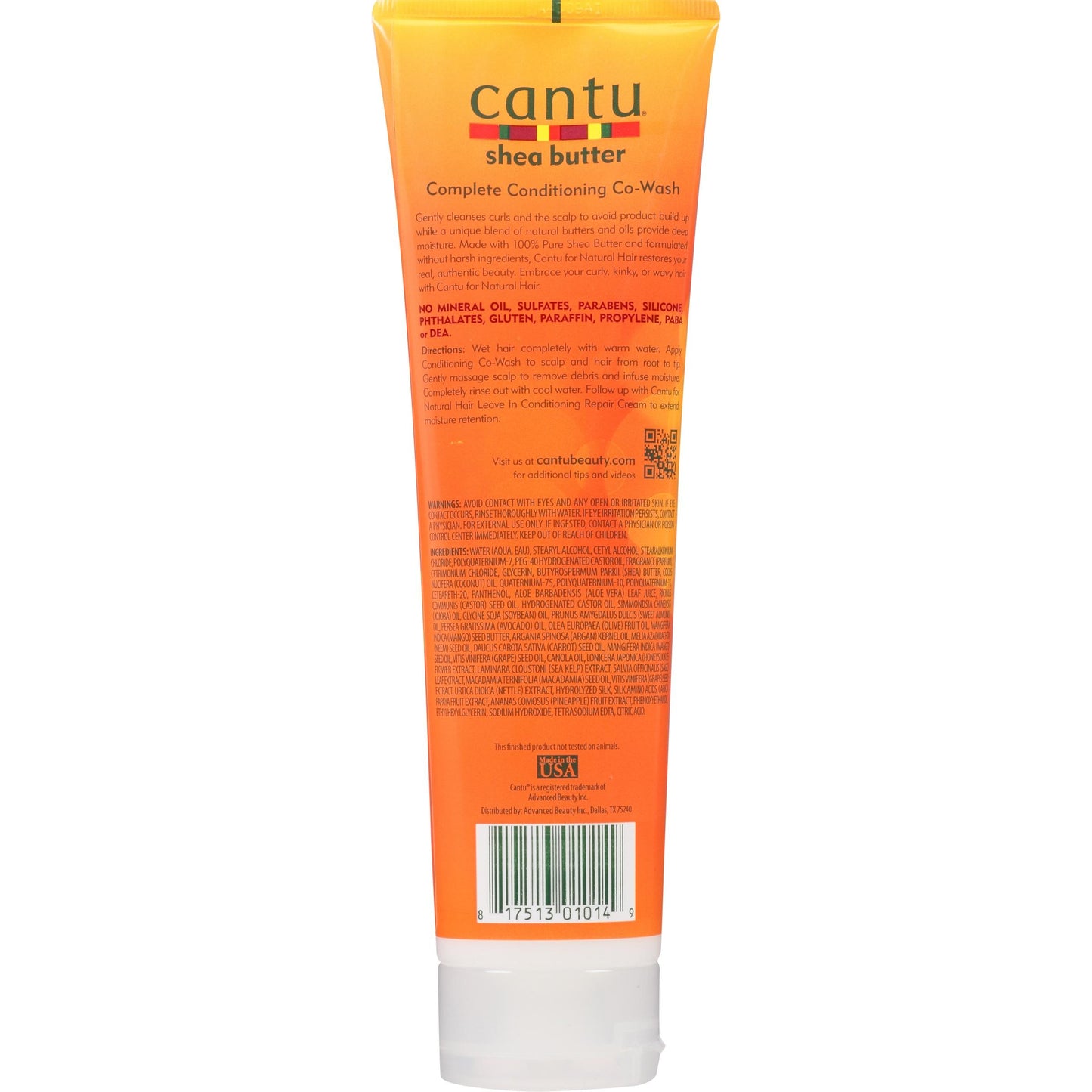 Cantu Shea Butter for Natural Hair Complete Conditioning Co-Wash 10 oz. (Packaging may vary)
