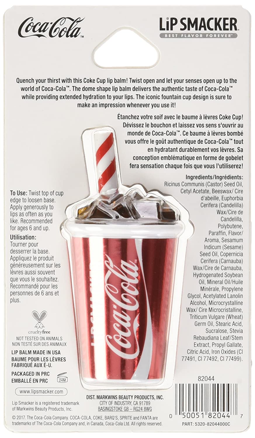 Lip Smacker Cup Lip Balm, Coca Cola, 7.4 g