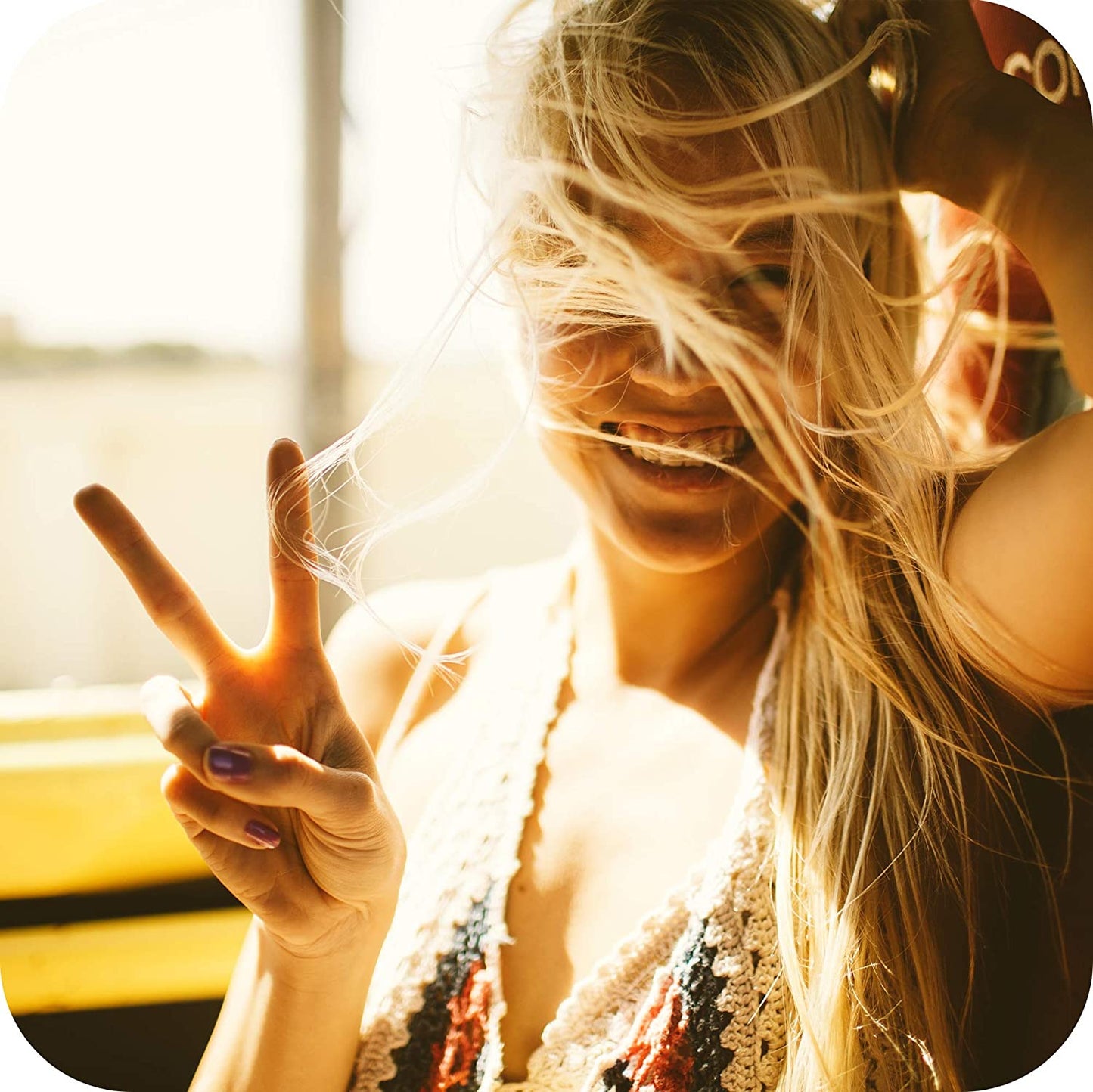 Sun Bum Blonde Tone Enhancer Toning, Hydrating & Smoothing for All Blonde Hair Types, 4 fl.oz / 118ml