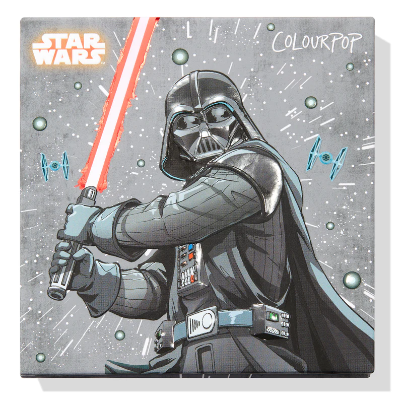 ColourPop Star Wars Darth Vader Pressed Powder Palette 0.3 Oz (9g)