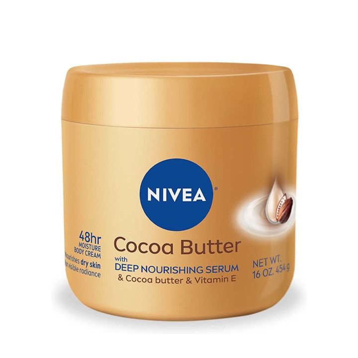 NIVEA Cocoa Butter Body Cream with Deep Nourishing Serum 454g (16 oz)