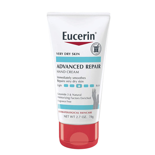 Eucerin Advanced Repair Hand Cream 2.7 Oz 78g