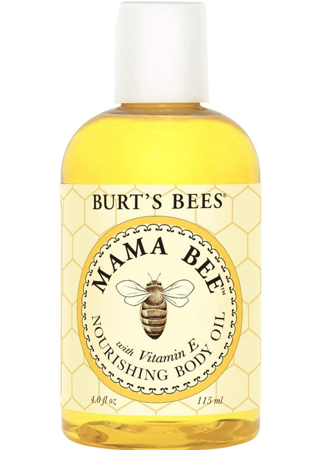 Burt's Bees Mama Bee Nourishing Body Oil with Vitamin E 4 fl oz / 115 ml