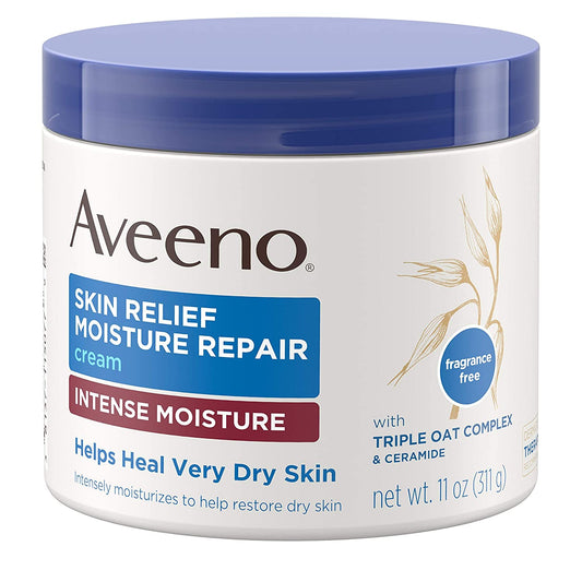 Aveeno Active Naturals Skin Relief Moisture Repair Cream Intense Moisture 11 oz