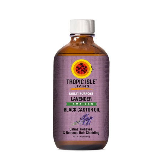 Tropic Isle Living Lavender Jamaican Black Castor Oil, 4 oz / 118 ml